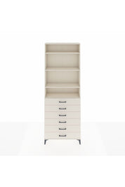 Arges Dolap 4 Raflı 6 Çekmeceli 88x30x243 Aytaşı-Aytaşı