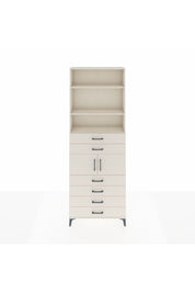 Arges Dolap 4 Raflı 6 Çekmeceli 2 Kapaklı 88x30x243 Aytaşı-Aytaşı