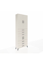 Arges Dolap 4 Raflı 6 Çekmeceli 4 Kapaklı 88x30x243 Aytaşı-Aytaşı