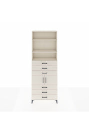 Arges Dolap 4 Raflı 6 Çekmeceli 2 Kapaklı 88x30x243 Aytaşı-Aytaşı