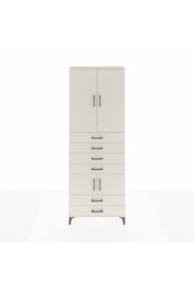 Arges Dolap 4 Raflı 6 Çekmeceli 4 Kapaklı 88x30x243 Aytaşı-Aytaşı