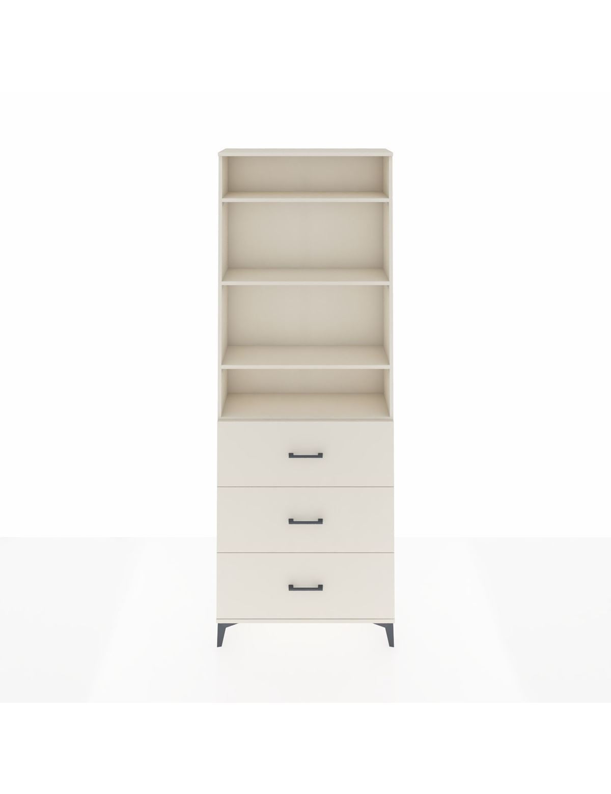 Arges Dolap 4 Raflı 3 Çekmeceli 88x30x243 Aytaşı-Aytaşı