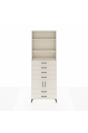 Arges Dolap 4 Raflı 6 Çekmeceli 2 Kapaklı 88x30x243 Aytaşı-Aytaşı