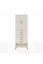 Arges Dolap 3 Raflı 6 Çekmeceli 2 Kapaklı 88x30x243 Aytaşı-Aytaşı