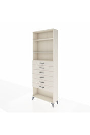 Arges Dolap 3 Raflı 6 Çekmeceli 88x30x243 Aytaşı-Aytaşı