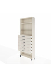 Arges Dolap 3 Raflı 6 Çekmeceli 88x30x243 Aytaşı-Aytaşı