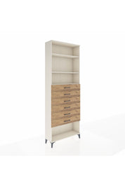 Arges Dolap 3 Raflı 6 Çekmeceli 88x30x243 Aytaşı-Çam