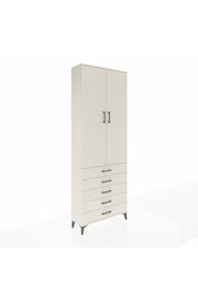 Arges Dolap 4 Raflı 5 Çekmeceli 2 Kapaklı 88x30x243 Aytaşı-Aytaşı