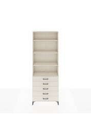 Arges Dolap 4 Raflı 5 Çekmeceli 88x30x243 Aytaşı-Aytaşı