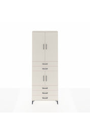 Arges Dolap 4 Raflı 5 Çekmeceli 4 Kapaklı 88x30x243 Aytaşı-Aytaşı