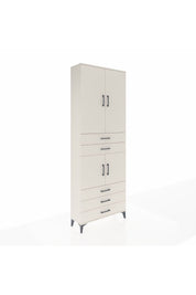 Arges Dolap 4 Raflı 5 Çekmeceli 4 Kapaklı 88x30x243 Aytaşı-Aytaşı