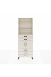 Arges Dolap 4 Raflı 5 Çekmeceli 2 Kapaklı 88x30x243 - S33M234V1A