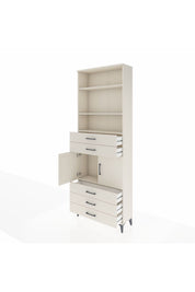 Arges Dolap 4 Raflı 5 Çekmeceli 2 Kapaklı 88x30x243 - S33M234V1A