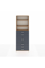 Arges Dolap 4 Raflı 5 Çekmeceli 2 Kapaklı 88x30x243 - S33M234V8A