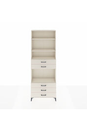 Arges Dolap 4 Raflı 5 Çekmeceli 88x30x243 Aytaşı-Aytaşı