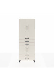 Arges Dolap 4 Raflı 5 Çekmeceli 4 Kapaklı 88x30x243 Aytaşı-Aytaşı