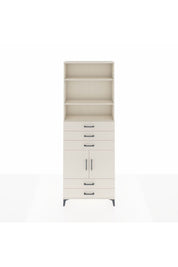 Arges Dolap 4 Raflı 5 Çekmeceli 2 Kapaklı 88x30x243 Aytaşı-Aytaşı