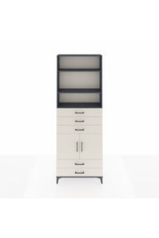 Arges Dolap 4 Raflı 5 Çekmeceli 2 Kapaklı 88x30x243 - S33M238V4A