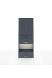 Arges Dolap 4 Raflı 5 Çekmeceli 2 Kapaklı 88x30x243 - S33M239V5A