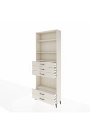 Arges Dolap 4 Raflı 5 Çekmeceli 88x30x243 Aytaşı-Aytaşı