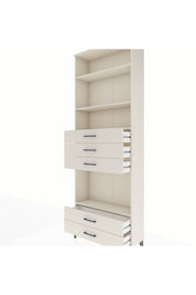 Arges Dolap 4 Raflı 5 Çekmeceli 88x30x243 Aytaşı-Aytaşı