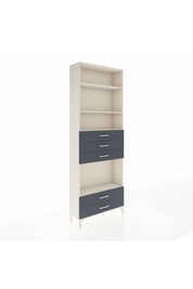 Arges Dolap 4 Raflı 5 Çekmeceli 88x30x243 Aytaşı-Antrasit