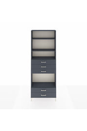 Arges Dolap 4 Raflı 5 Çekmeceli 88x30x243 - S33M240V5A