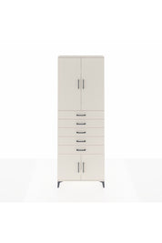 Arges Dolap 3 Raflı 5 Çekmeceli 4 Kapaklı 88x30x243 Aytaşı-Aytaşı