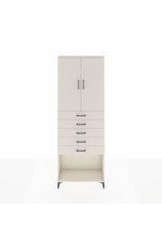 Arges Dolap 3 Raflı 5 Çekmeceli 2 Kapaklı 88x30x243 Aytaşı-Aytaşı