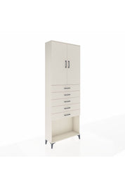 Arges Dolap 3 Raflı 5 Çekmeceli 2 Kapaklı 88x30x243 Aytaşı-Aytaşı