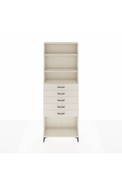 Arges Dolap 3 Raflı 5 Çekmeceli 88x30x243 Aytaşı-Aytaşı