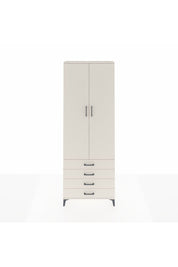 Arges Dolap 5 Raflı 4 Çekmeceli 2 Kapaklı 88x30x243 Aytaşı-Aytaşı