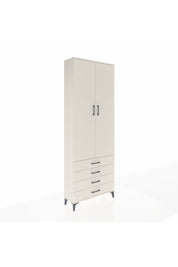 Arges Dolap 5 Raflı 4 Çekmeceli 2 Kapaklı 88x30x243 Aytaşı-Aytaşı