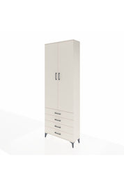 Arges Dolap 5 Raflı 4 Çekmeceli 2 Kapaklı 88x30x243 Aytaşı-Aytaşı