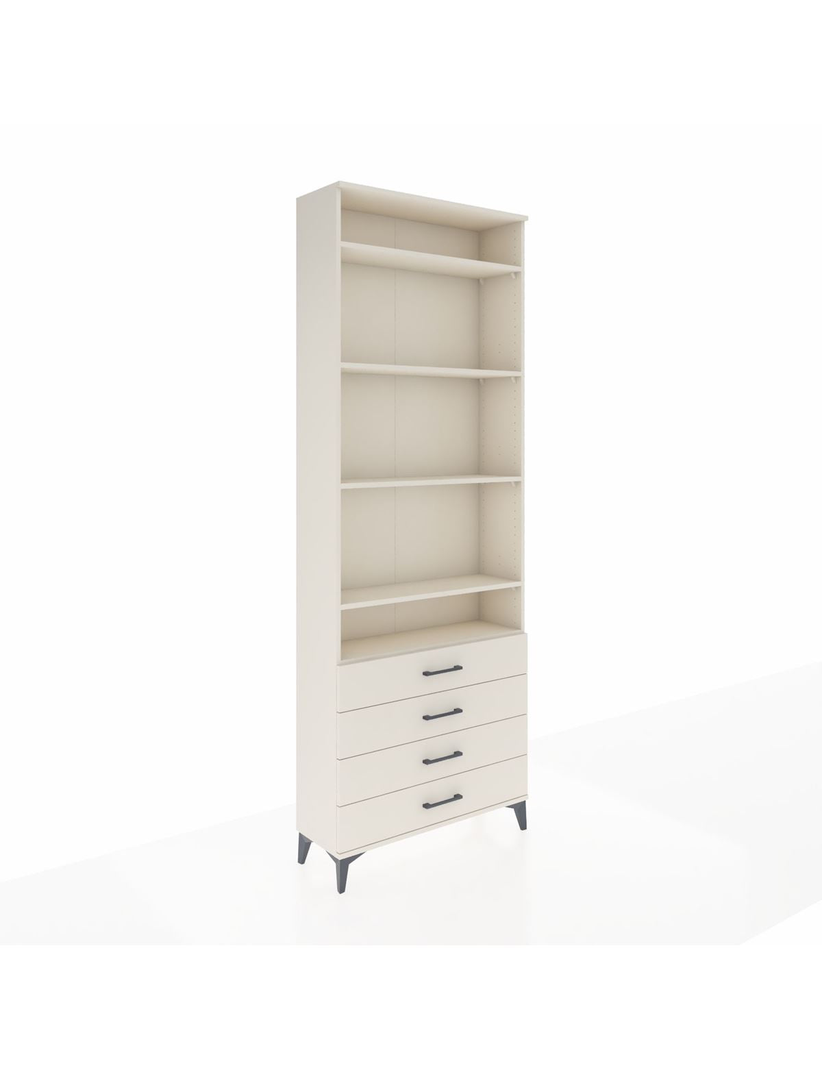 Arges Dolap 5 Raflı 4 Çekmeceli 88x30x243 Aytaşı-Aytaşı