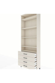 Arges Dolap 5 Raflı 4 Çekmeceli 88x30x243 Aytaşı-Aytaşı