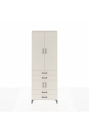 Arges Dolap 5 Raflı 4 Çekmeceli 4 Kapaklı 88x30x243 Aytaşı-Aytaşı