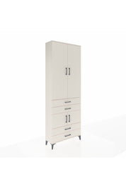 Arges Dolap 5 Raflı 4 Çekmeceli 4 Kapaklı 88x30x243 Aytaşı-Aytaşı