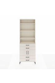 Arges Dolap 5 Raflı 4 Çekmeceli 2 Kapaklı 88x30x243 Aytaşı-Aytaşı