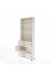 Arges Dolap 5 Raflı 4 Çekmeceli 2 Kapaklı 88x30x243 Aytaşı-Aytaşı