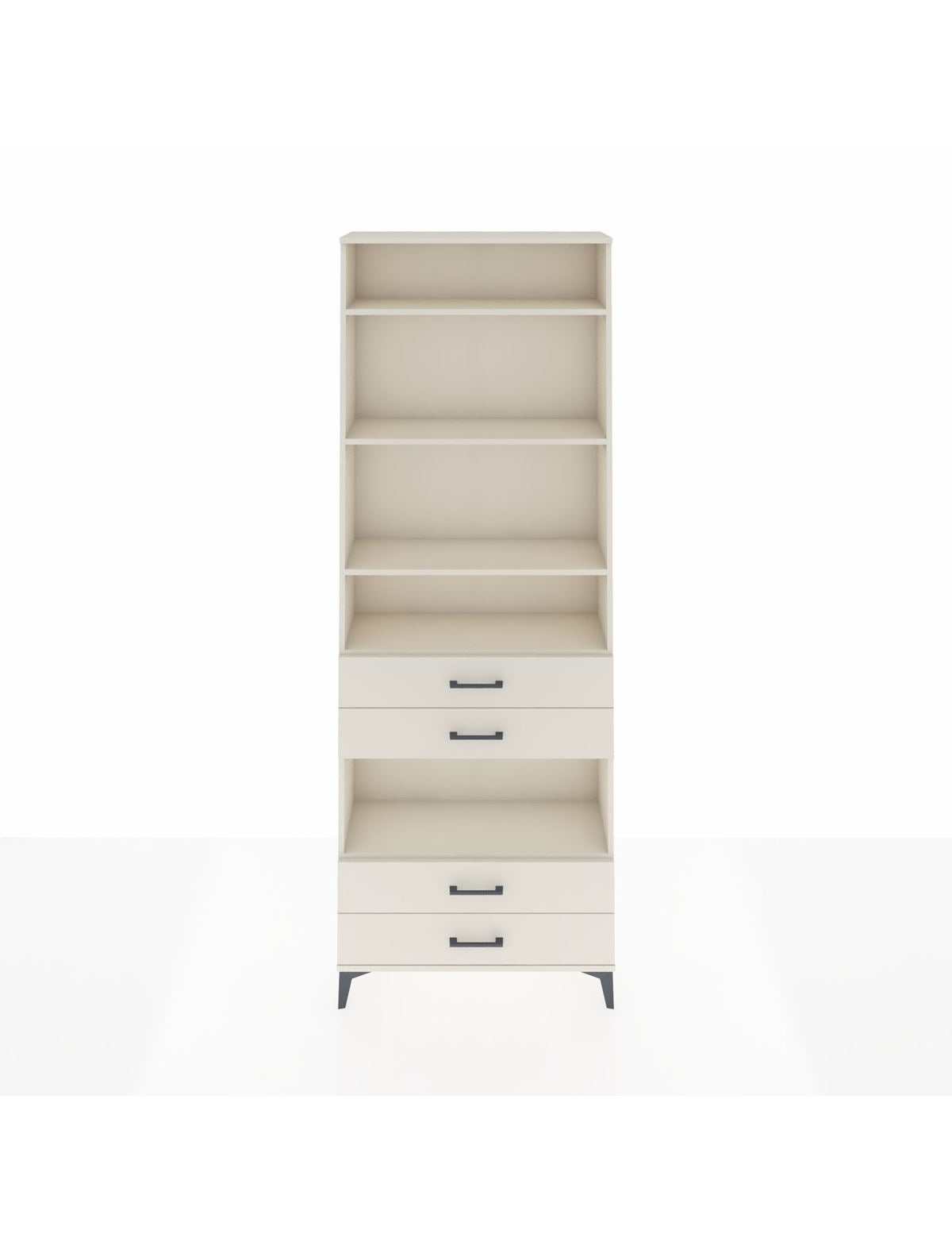 Arges Dolap 5 Raflı 4 Çekmeceli 88x30x243 Aytaşı-Aytaşı