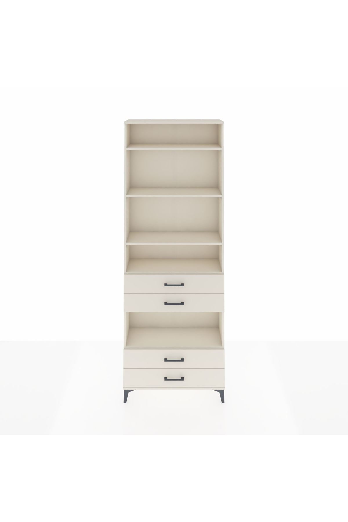 Arges Dolap 5 Raflı 4 Çekmeceli 88x30x243 Aytaşı-Aytaşı