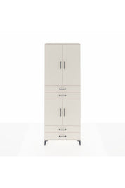 Arges Dolap 5 Raflı 4 Çekmeceli 4 Kapaklı 88x30x243 Aytaşı-Aytaşı