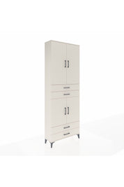Arges Dolap 5 Raflı 4 Çekmeceli 4 Kapaklı 88x30x243 Aytaşı-Aytaşı
