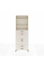 Arges Dolap 5 Raflı 4 Çekmeceli 2 Kapaklı 88x30x243 Aytaşı-Aytaşı