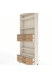 Arges Dolap 5 Raflı 4 Çekmeceli 88x30x243 - S33M254V3A