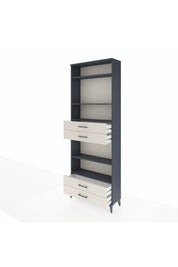 Arges Dolap 5 Raflı 4 Çekmeceli 88x30x243 - S33M254V4A