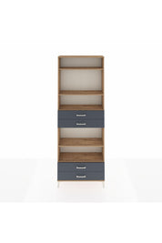 Arges Dolap 5 Raflı 4 Çekmeceli 88x30x243 - S33M254V8A