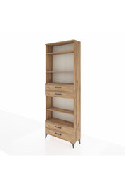 Arges Dolap 5 Raflı 4 Çekmeceli 88x30x243 - S33M254V9A