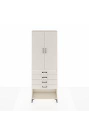 Arges Dolap 3 Raflı 4 Çekmeceli 2 Kapaklı 88x30x243 Aytaşı-Aytaşı